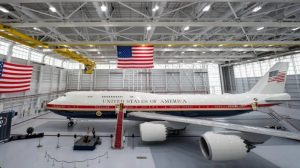 Trump unveils Qatari luxury jet for Air Force One fleet