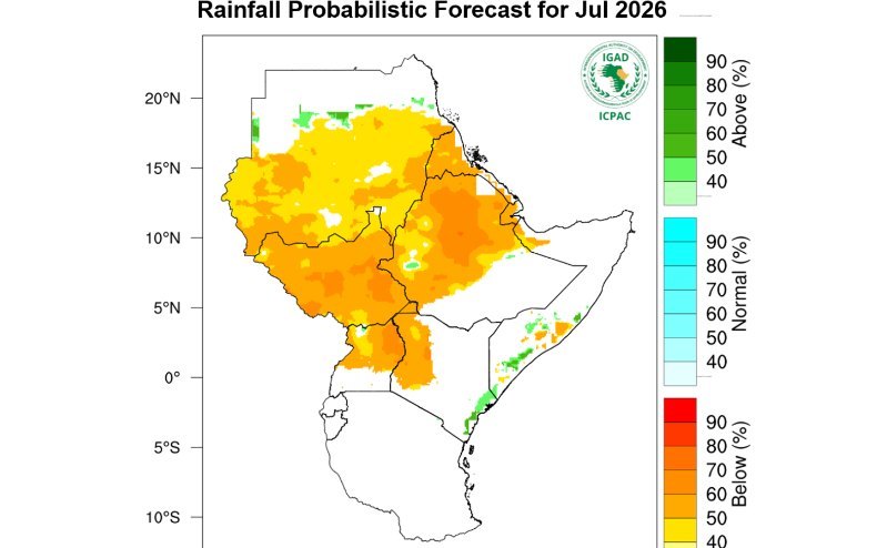 New forecast shows no hope for rains in July and August