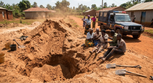 Tragedy as 12-year-old boy dies, brother rushed to hospital after sand heap gives way in Luanda