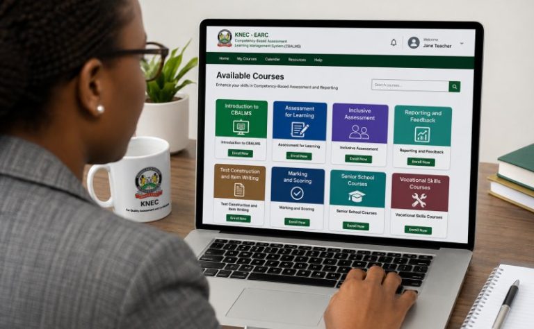 KNEC unveils free online teacher training on CBE – how to enrol