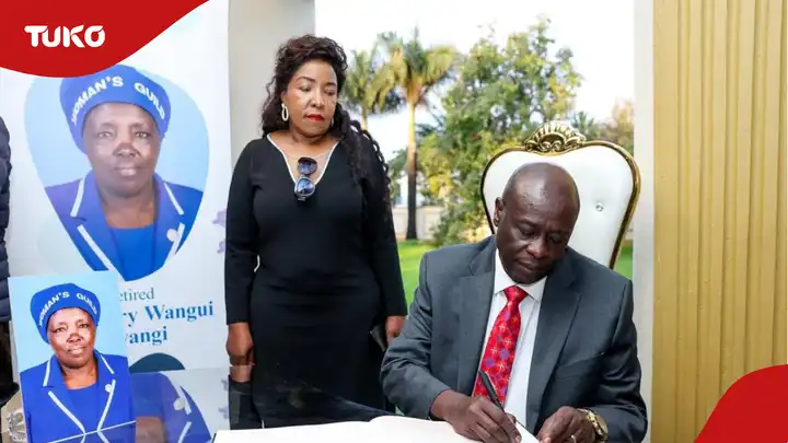 Gachagua Mourns Mama Mary Wangui, Shares Heartfelt Sympathy with Agnes Kagure’s Family