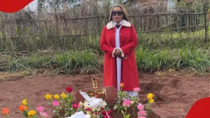 Mwende Macharia Emotional as She Lays Her Grandma to Rest: “I Will Miss You”