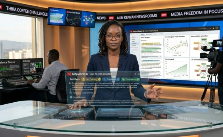 How AI is Changing Content Creation in Kenyan News Rooms