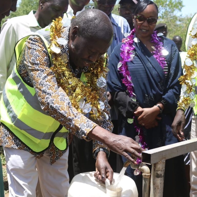 Baringo, partners drill over 560 boreholes to improve access to clean water