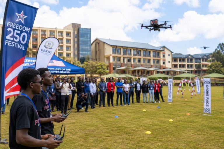 Drone race to headline US 250th independence celebrations at Dedan Kimathi University