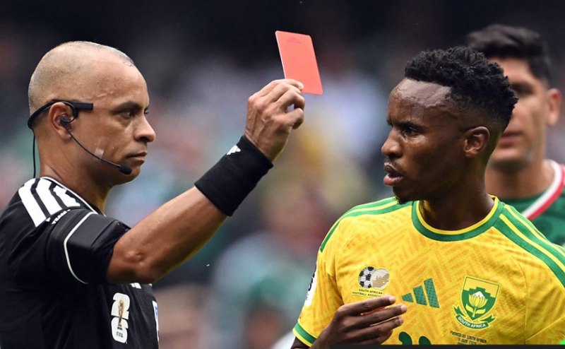 Three red cards – are referees getting tough at this World Cup?