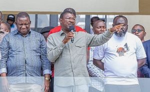 Wetang’ula tells contractor to complete works on Masinde Muliro Stadium on time