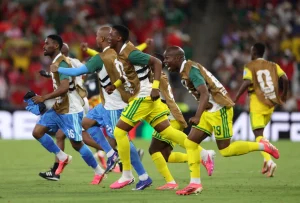 South Africa stun South Korea to make World Cup history