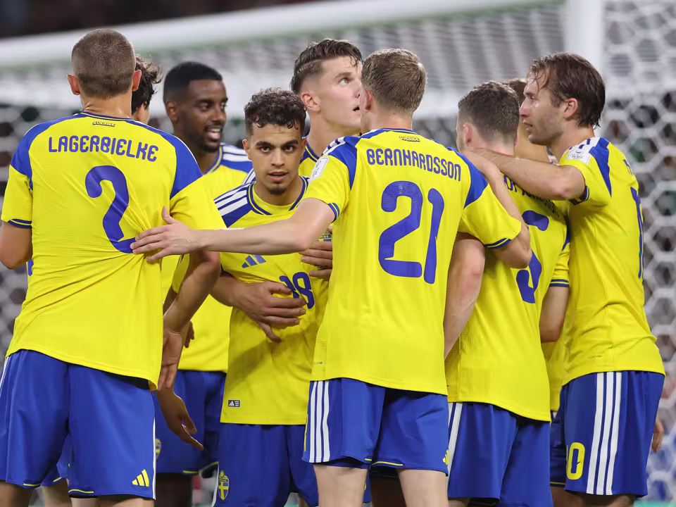 Gyokeres and Isak star as Sweden strike five