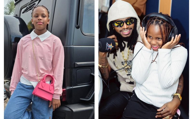 Like Father, Like Daughter: Princess Tiffah’s Viral Dance Video Sparks Diamond Platnumz Comparisons