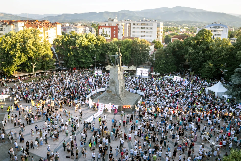 Serbian students continue protests after president hints at resignation