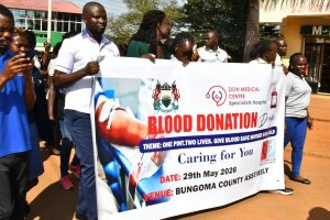 Bungoma assembly leads blood drive to boost reserves