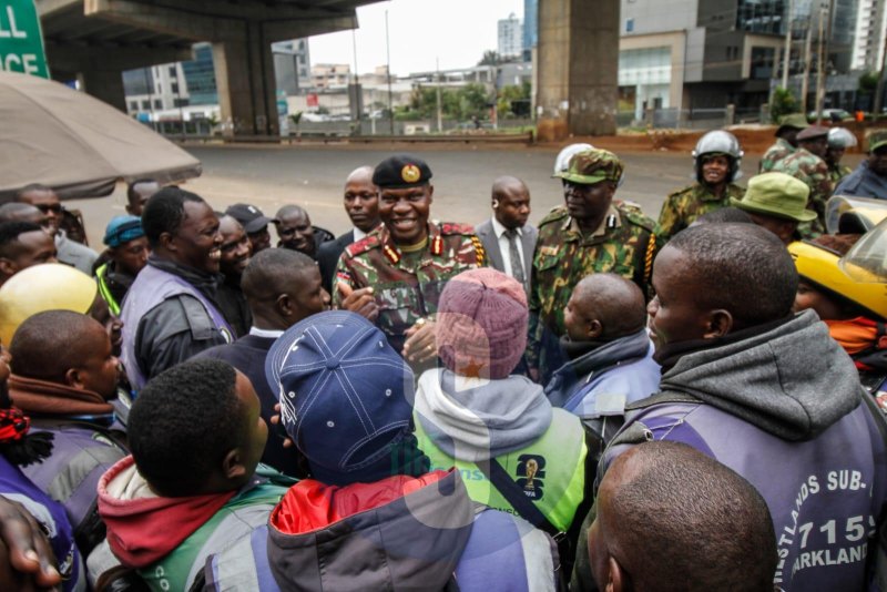 Police have not blocked roads, says DIG Masengeli