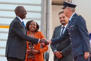 President Ruto arrives in South Africa for two-day State Visit