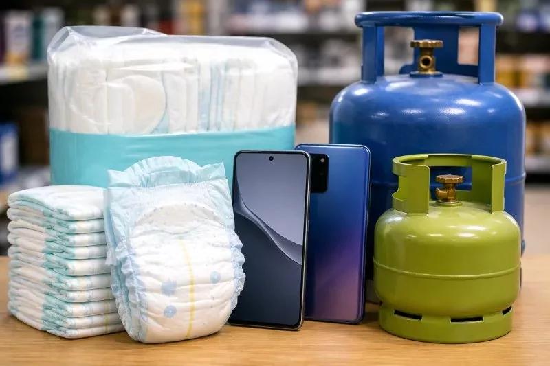 Kenyan households stare at costly diapers, phones, gas cylinders