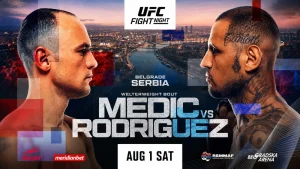 Meridianbet Named Presenting Partner for UFC Fight Night in Serbia