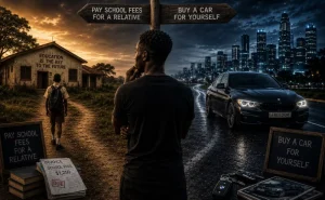 Car vs. School Fees: The Viral Debate Exposing Kenya’s Struggle with “Black Tax”
