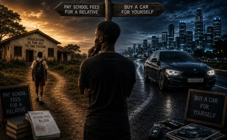 Car vs. School Fees: The Viral Debate Exposing Kenya’s Struggle with “Black Tax”