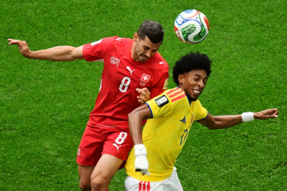 Switzerland beat Colombia on penalties to reach World Cup quarter-finals