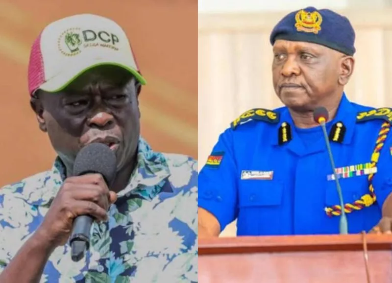 Gachagua writes to IG Kanja, raises concerns over Ol Kalou poll security