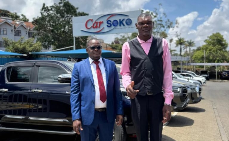 Patrick Car Dealer Bids Emotional Farewell to Car Soko Praises Goliath wa Bungoma and Colleagues