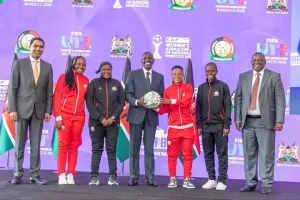 Ruto rallies Harambee Starlets ahead of WAFCON, hails Junior Starlets’ World Cup feat