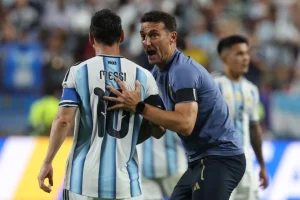 Argentina’s Scaloni says England World Cup semi ‘just a football game’