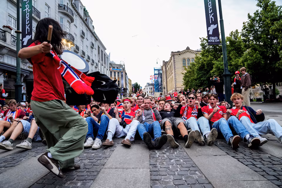 Heavy rain threatens Oslo World Cup parties as Norway take on England