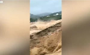 ‘The water just came so fast’: Typhoon triggers floods and rare tornadoes in China