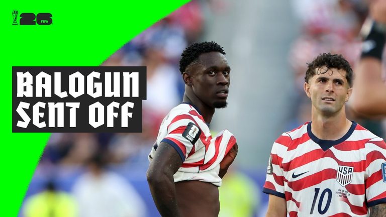 USA march on but will Balogun red card prove costly?