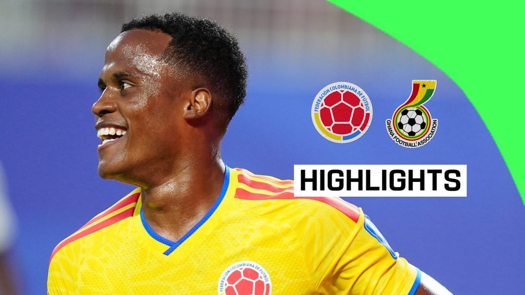 Colombia progressed to the World Cup last 16