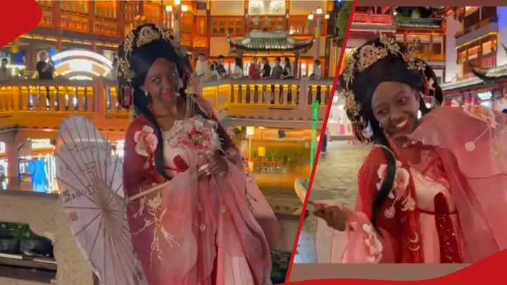 Charlene Ruto’s Chinese Attire Ignites Reactions While with Fiancé Isaya Yunge