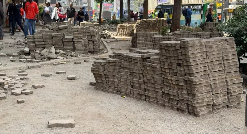 Petition filed challenging ongoing walkways installation works at Nairobi CBD