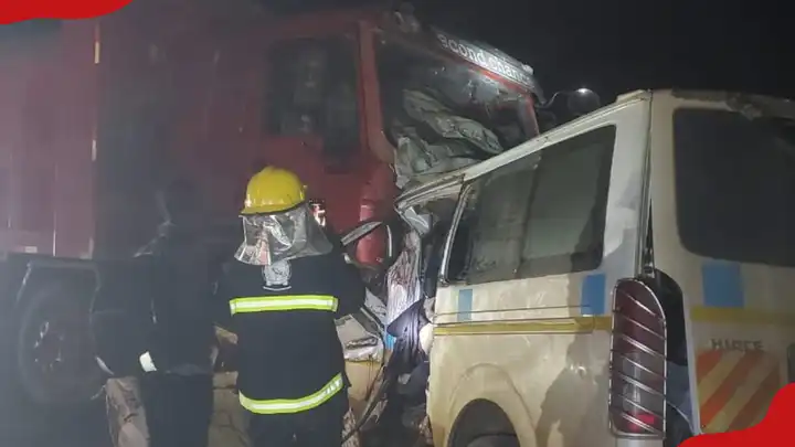 14 Killed on the Spot after Taxi Collides With Lorry