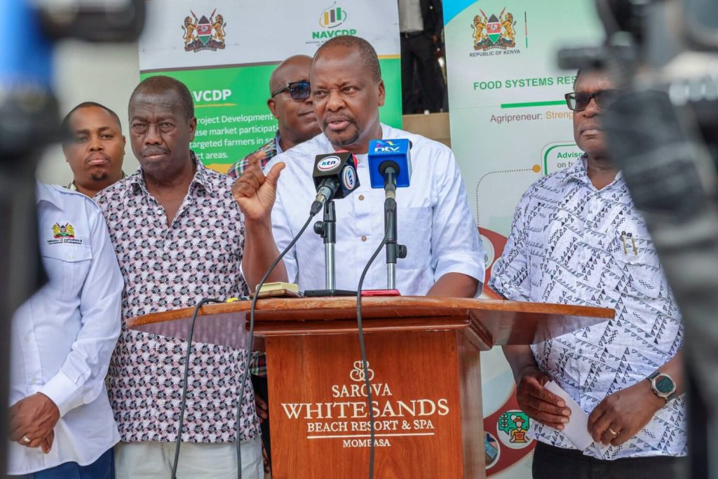 Government to import 25 million bags of maize as CS Kagwe guarantees food security