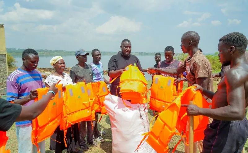 Solar lights, life jackets transform life at Lake Kanyaboli beach