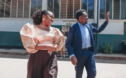 George Ruto Addresses Relationship Status After Meeting Teacher Cillah
