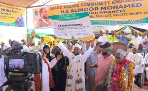 Assare endorsement of Alinoor signals fresh political realignment in Mandera governor race