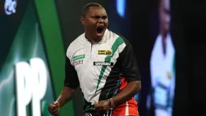 Kenyan darts sensation David Munyua books second straight PDC World Championship ticket
