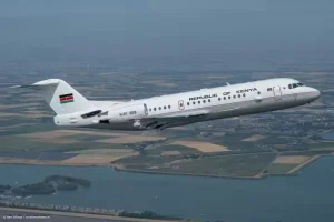 Presidential jet back home with major upgrades after year-long overhaul in Netherlands