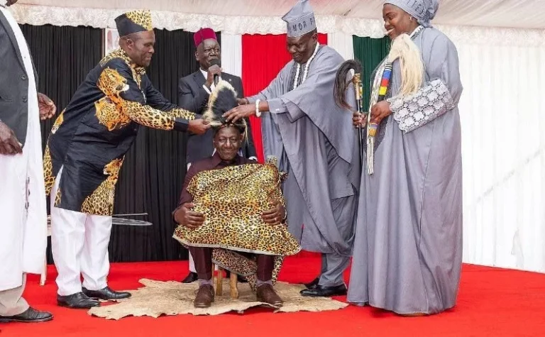 Iteso Emorimor (King) Sande ask community to join government, reap benefits
