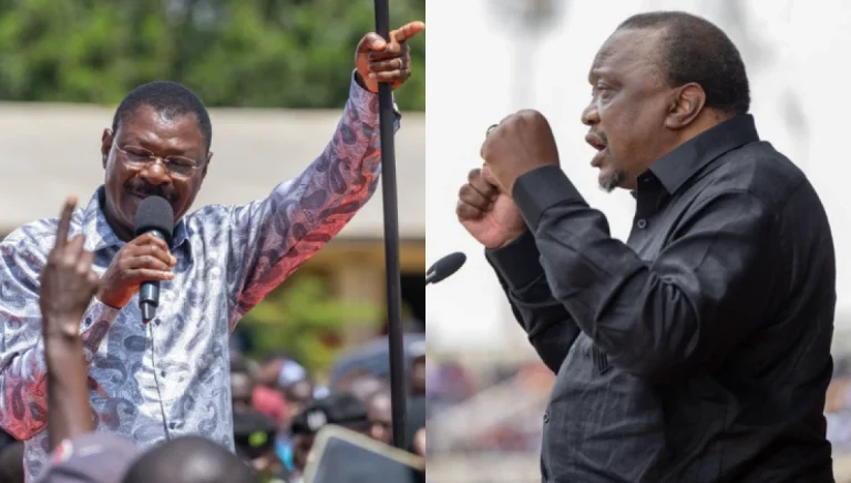 Wetangula fires back at Uhuru over 2022 poll remarks: ‘Why is he wailing more than the bereaved?’