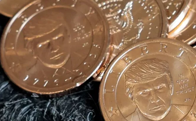 Trump $1 coin makes him first living president on US currency in a century