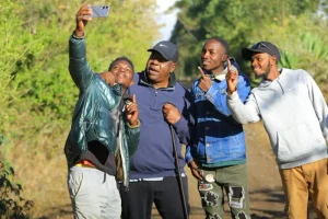 Matiang’i engages residents during Kieni East walk