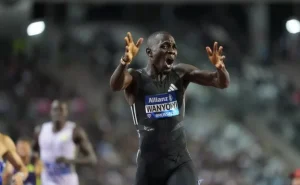 Wanyonyi stamps authority with fourth straight 800m Diamond League crown