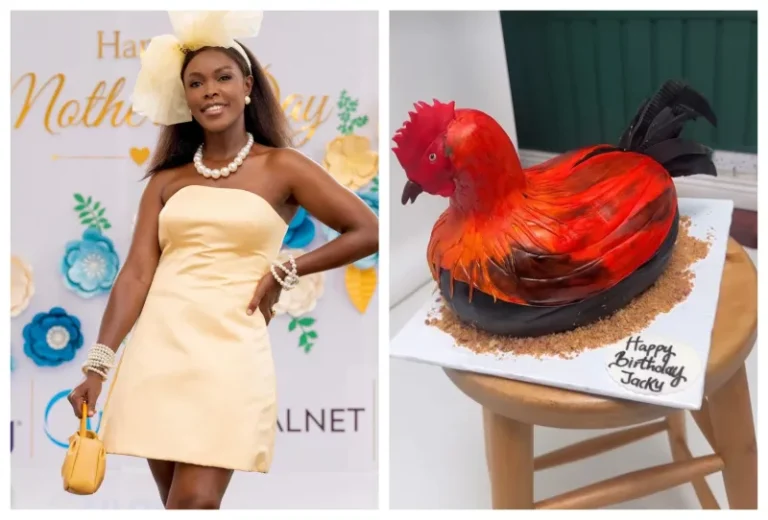 Fans React to Jacky Vike’s Unique Roast Chicken Birthday Cake Design