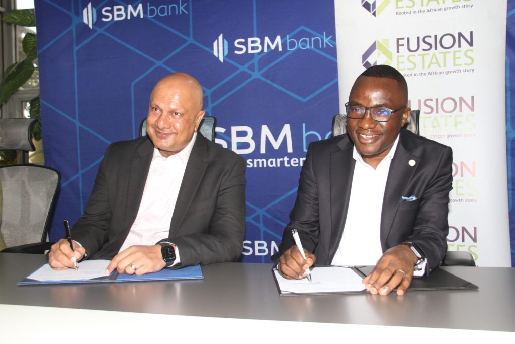 SBM Bank Kenya and Fusion Estates sign MoU unlocking up to 90% mortgage financing for homebuyers