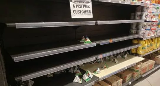 Supermarkets ration milk as drought affects supplies