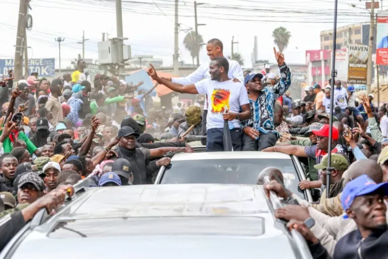 Sifuna brings Nairobi to a standstill as presidential bid takes shape