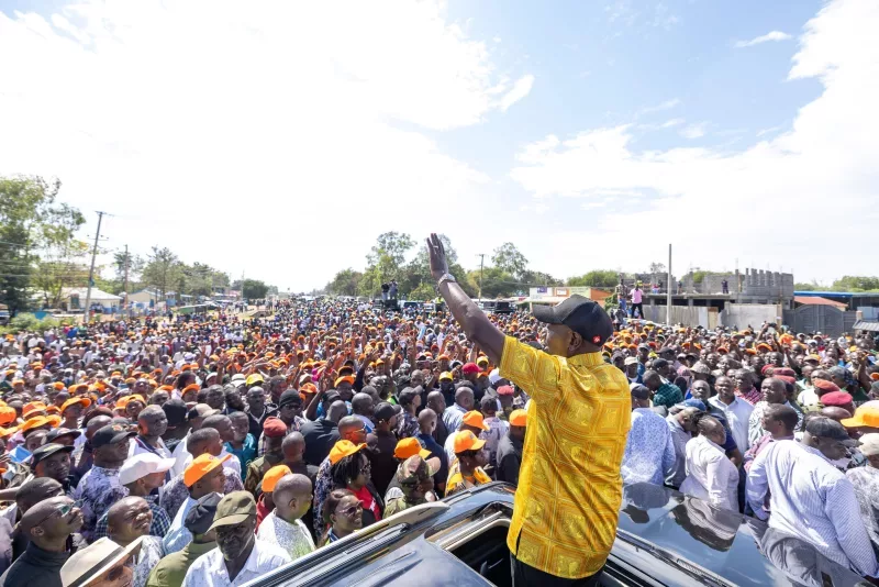 Ruto: Rising number of jobless youths in rallies worries me